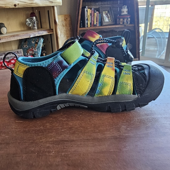 Keen Newport Retro Kids Sandals Tye Dye Water/Beach Shoes Size 2 - Picture 7 of 7